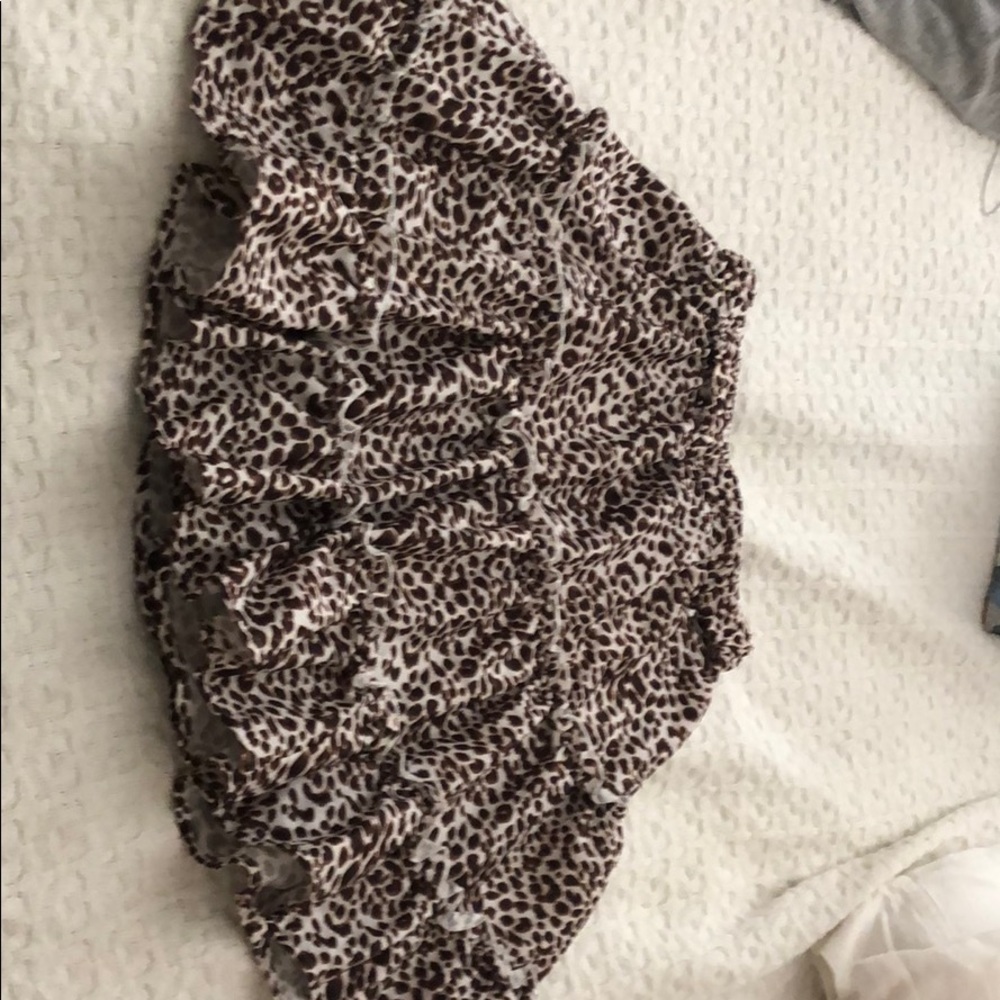 Cheetah skirt